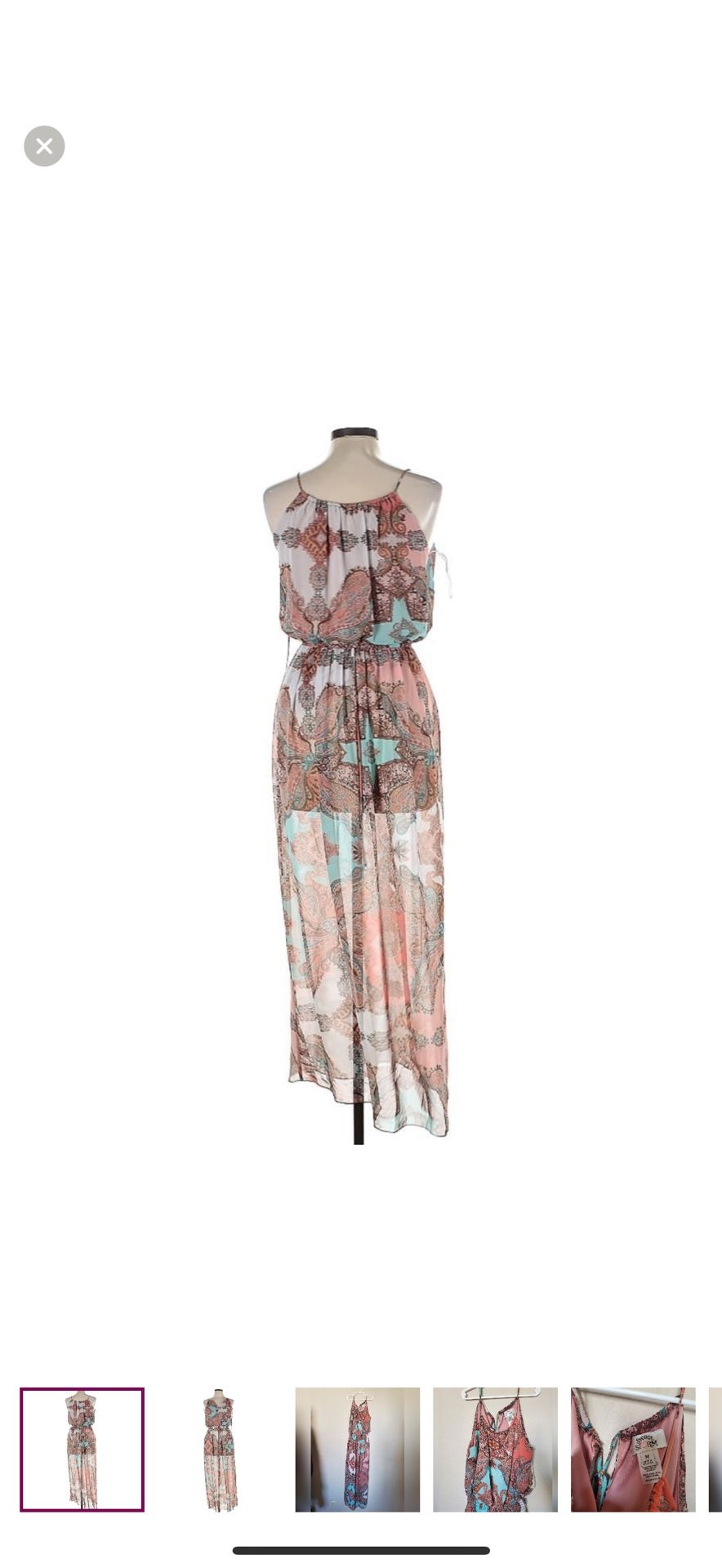 SWEET STORM maxi dress • Medium