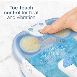 Brand New: Conair Foot Spa with Heat, Bubbles & Waterfall