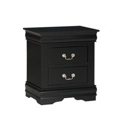 Brand New Black Nightstand