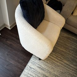 Boucle Living Room Chair