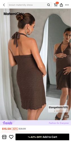 Fall Maternity Dress🍁✨