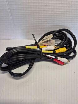 RCA Composite Audio Video AV Cable Cord