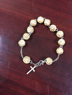 Gold and Silver Bracelet