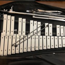 Xylophone Percussion Plus 32-Note Aluminum Bell Percussion Kit - PK32
