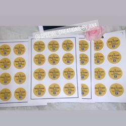 Business logo stickers ✨
