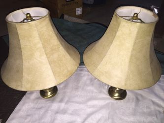 Set of two beautiful table lamps