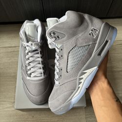 2026 Air Jordan 5 Retro Wolf Grey 