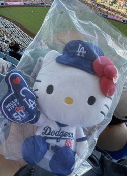 Dodgers Hello Kitty Plush
