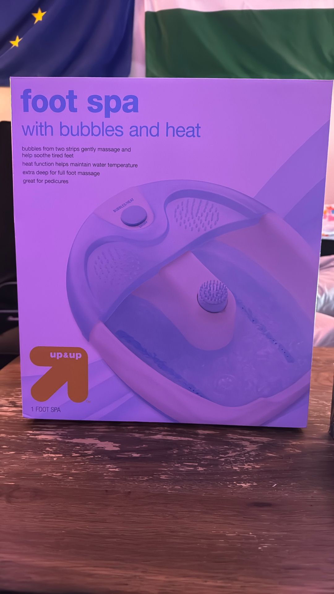 Brand New Unopened Foot Spa With Bubbles And Heat