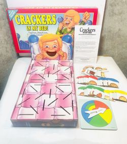 vintage 1992 Parker Bros. Crackers in my Bed Board Game