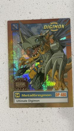 METALGREYMON Digimon Card U6 Upper Deck Holo Foil #54 DP 480 NM