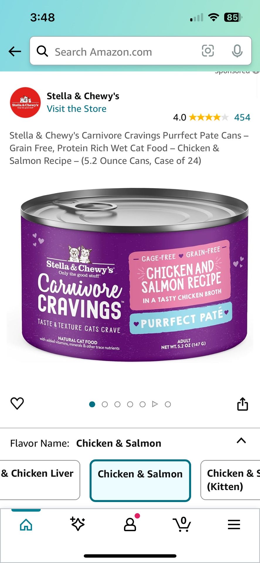 Stella & Chewy’s Carnivore Cravings CANNED CAT FOOD