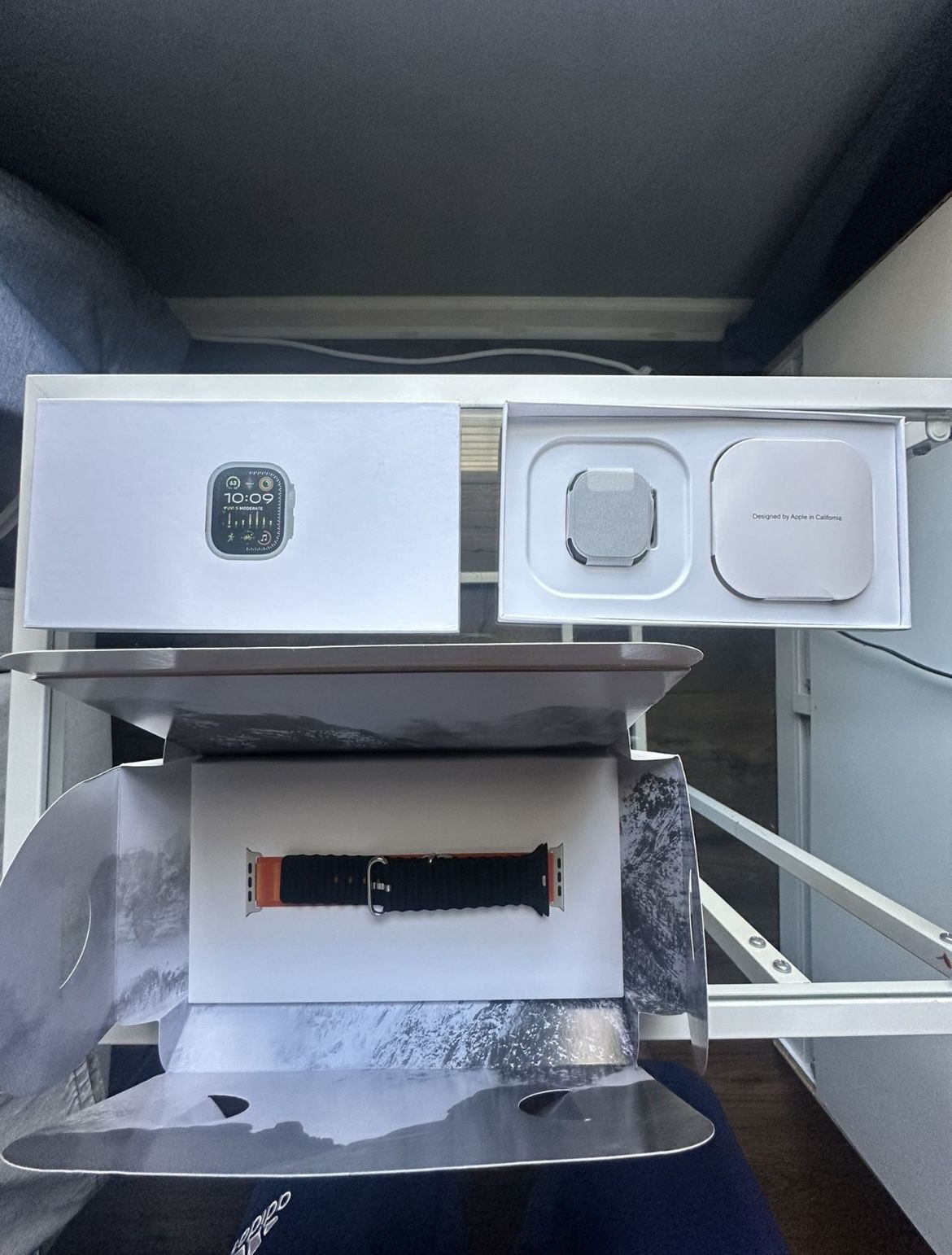 Apple Watch Ultra 2 GPS + Cellular 49mm Titanium Unlocked 100% Battery