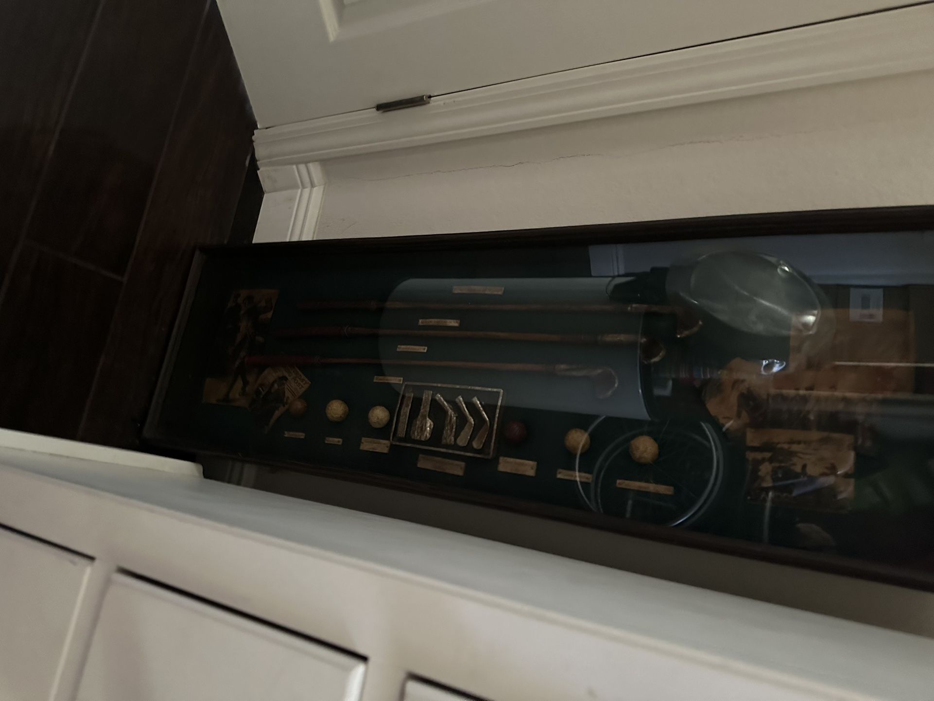 Antique Golf Display