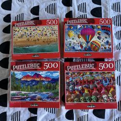 500 Piece Puzzles NEW