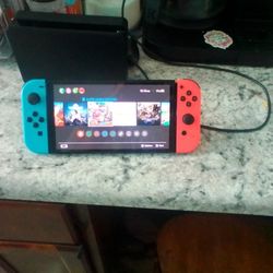 Nintendo Switch OLED+128GB SD card and 1 game