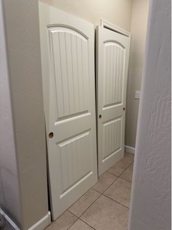 32x80 masonite Cheyenne bypass closet doors