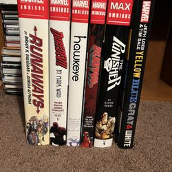6 Marvel Omnibus (out of print)