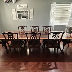 Dining Room Table Set With 8 Chairs 