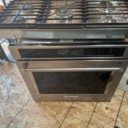 36” Kitchenaid Gas Cooktop And 30” Electric Wall Oven 