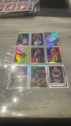 NBA Basketball Trading Cards Lot of 9