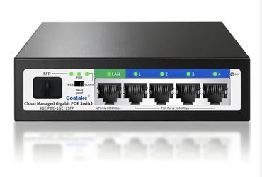 6-Port Gigabit PoE Switch for Small Business