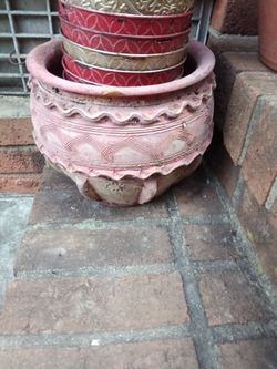 Terracotta pots