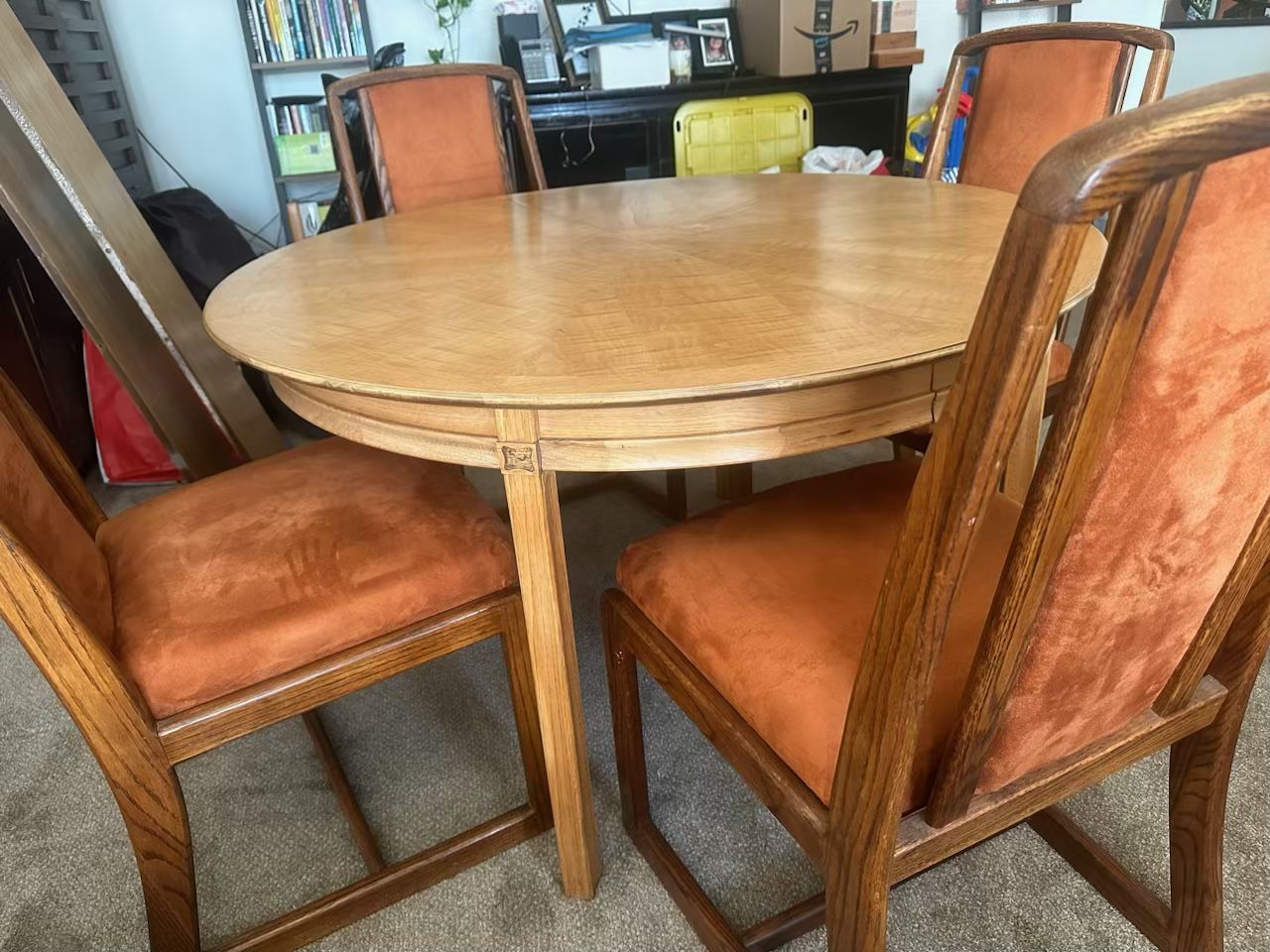 Mid Century Dining Table And 4 Chairs