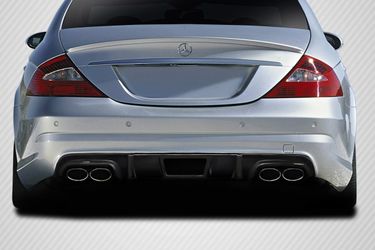 Blemished 2006-2011 Mercedes CLS Class W219 Carbon Creations DriTech L Sport Rear Diffuser - 1 Piece ( For AMG Bumper only)