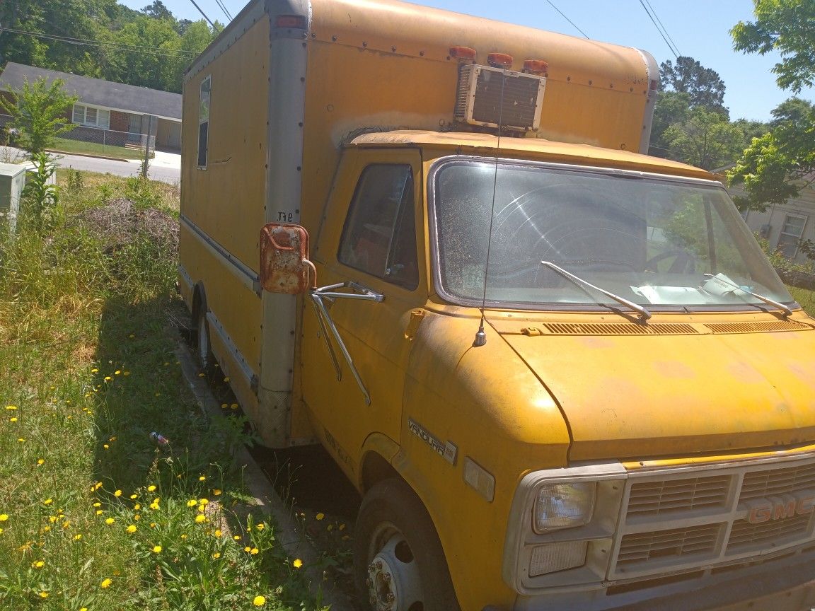 Moving Truck Or Food Truck