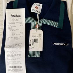 Men’s Casablanca Polo Shirt Size Medium