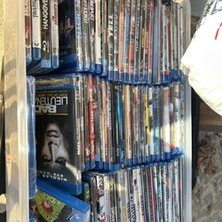 11 Totes Of Blue Rays/dvds 