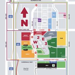Los Angeles Rams Arizona Cardinals Parking Passes 