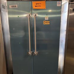 Viking Stainless Steel Built In Refrigerator