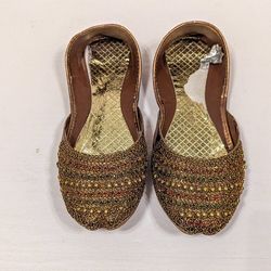 Women's Jutti Khussa - Brown, Multicolored