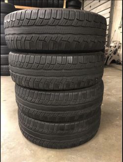 Used tires 265/70/17 mount and balance included $170