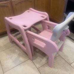 Table With A Recliner Chair