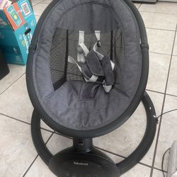 Bluetooth Music Playing Baby Swing 