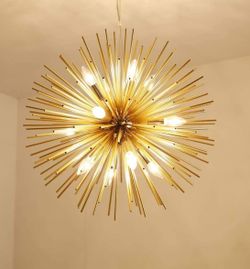 Gold Pendant Light