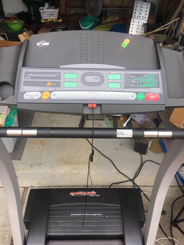 Pro.Form 755 CS treadmill for Sale in Beaverton OR OfferUp