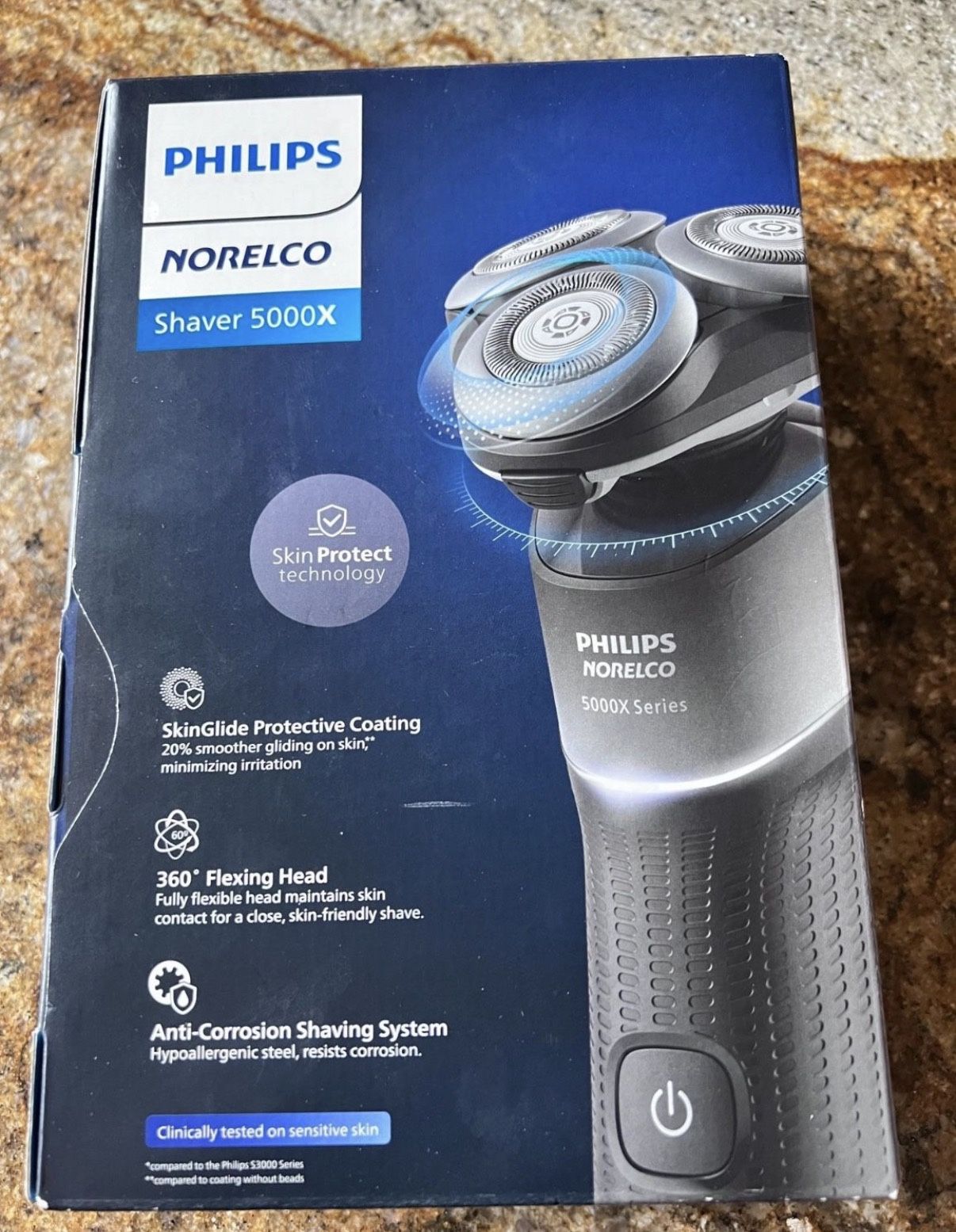 philip electric shaver sealed in box 