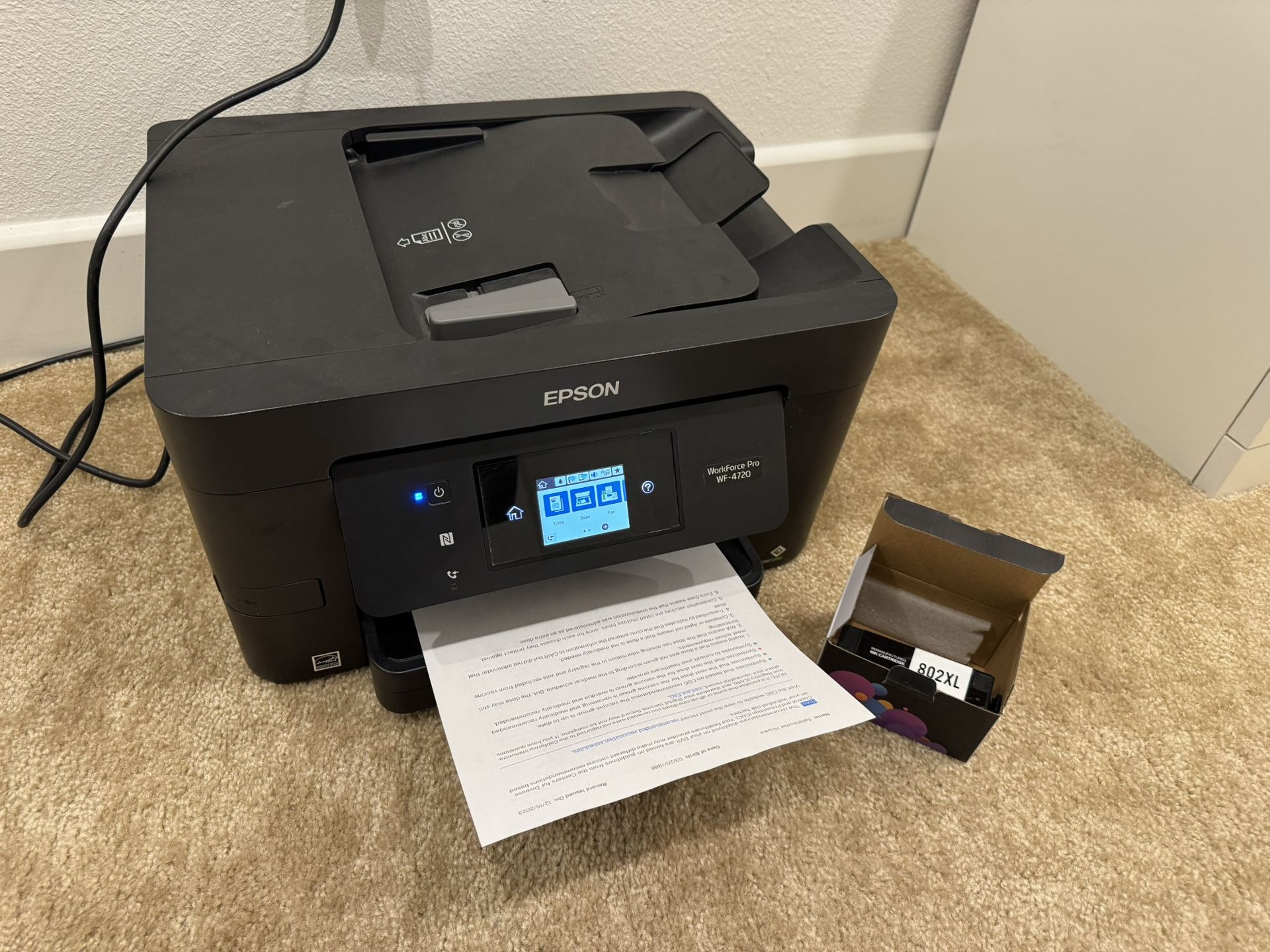 Epson Printer WorkForce Pro WF-4720 