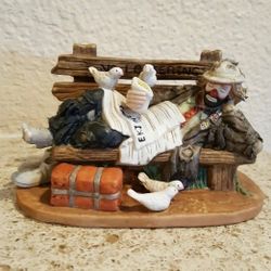 Flambro Emmett Kelly Jr NO LOITERING Limited Figurine