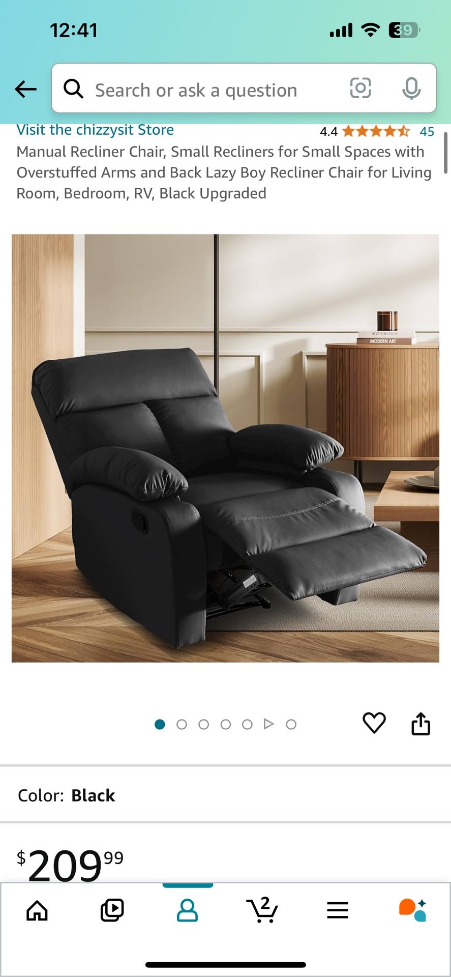Scratch Resistant Reclining Couch