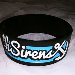 Sleeping With Sirens Bracelet Rubber Band Bracelet Wristband Forever Is All That I Need