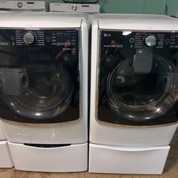 🔥Washer& Gas Dryer  Set lavadora &Secadora de gas 🔥