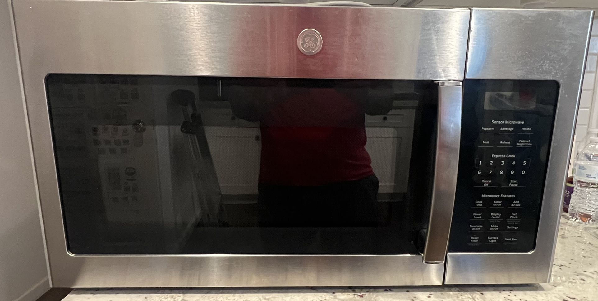GE Over The Range Microwave 1.7 Cubic Feet 