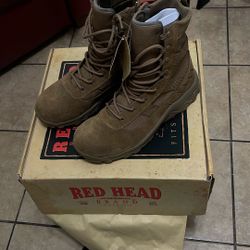 Red Head Brand - Size 9 Tactical Military Boots 🥾 NEW!