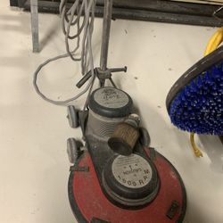 Scrub Floor Machine And Hi Speed  Bufin Machine