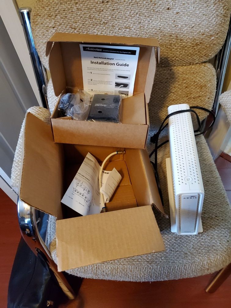Cable Modem Arris SBG6782ACH and Actiontec ECB2500C for Sale in Miami